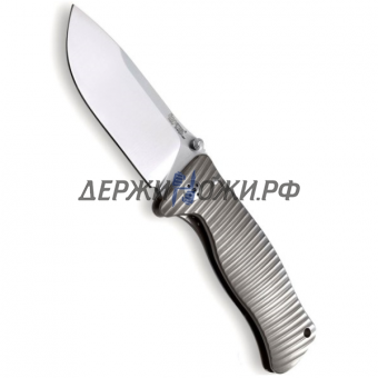 Нож SR-1 Titanium Gray Frame Lion Steel складной L/SR1 G